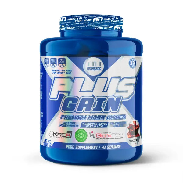 AMERICAN NUTRITION- PLUS GAIN CHOCOLATE