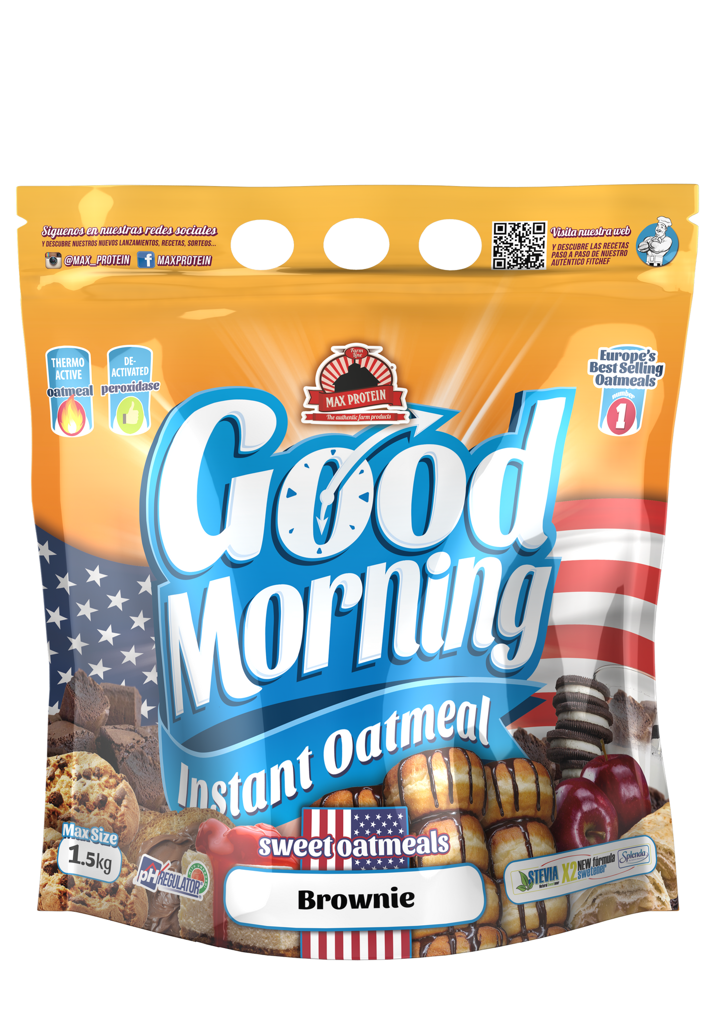 UNIVERSAL- GOOD MORNING HARINA DE AVENA NUT CHOC