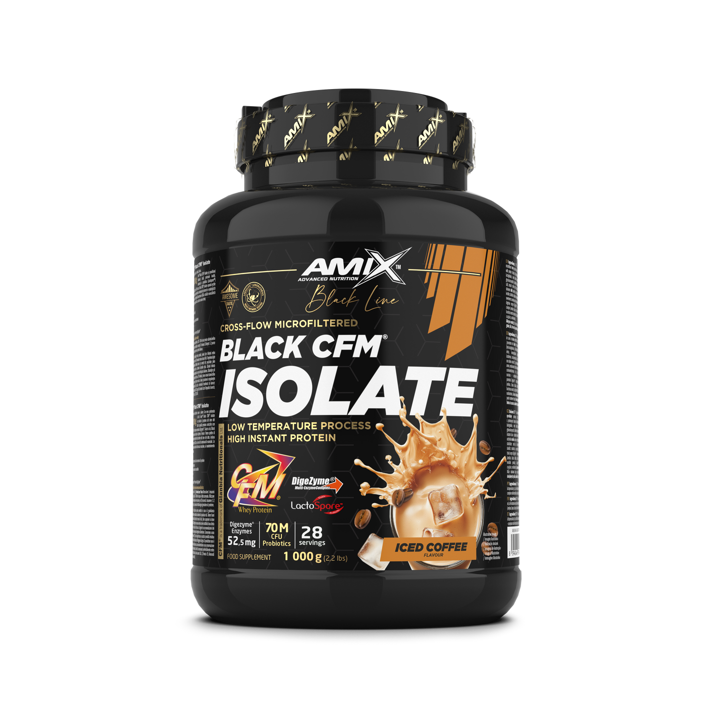 AMIX- BLACK CFM ISOLATE CAFE HELADO