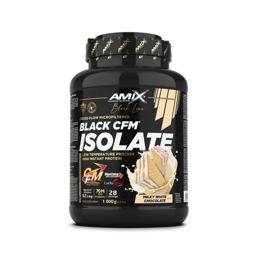 AMIX- BLACK CFM ISOLATE CHOCOLATE BLANCO