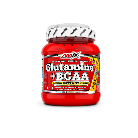 AMIX- GLUTAMINA + BCAA PIÑA