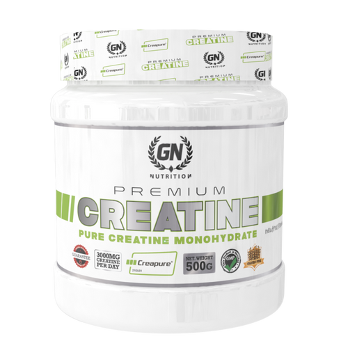 GN NUTRITION Premium Creatina Creapure 500G | Sin Gluten