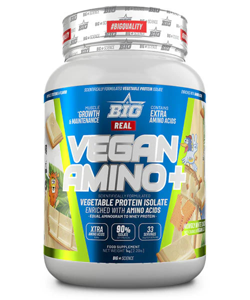 UNIVERSAL- REAL VEGAN AMINO MOWGLY WHITE CHOC